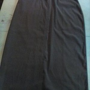 Vintage NY&Co Faux Suede Maxi Skirt